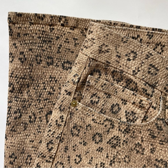 Frame Le Crop Mini Boot snake python print in vanilla multi tan, brown jeans 26 - Picture 11 of 17